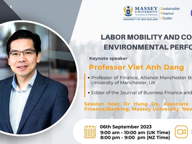 Webinar: Labor Mobility and Corporate Environmental&nbsp;Performance